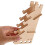 5 Layers Wood Finger Skateboard Display Rack Floor Stand 4
