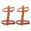 Outdoor Carrying Strap Light Brown Pu 2pcs 11