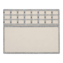 Bead Design Board with Precise Scale for Jewelry Making Crafts