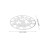 2pcs Round Roman Numerals Mirror Wall Clock Sticker Silver 2