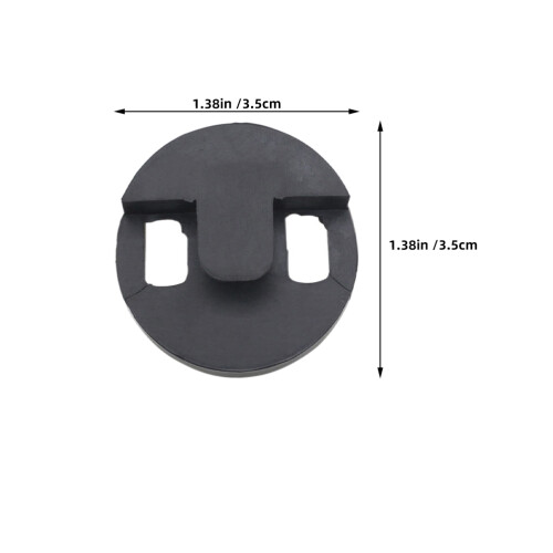 3pcs Cello Mute Black Rubber Silencer for Quiet Practice 1