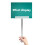 2pcs Handheld Sign Holder Adjustable Pole for Outdoor Events 5