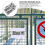 2 Sheets Self-Adhesive Security Camera Sign 24-Hour Monitoring 5