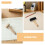 5pcs Printmaking Tool Set with Baren, Rubber Roller, Wooden Roller 9