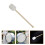 set bacchette tamburo con testa gomma e manico legno 1