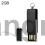 Für Mini Drehbare USB-Flash-Disk Grün 3