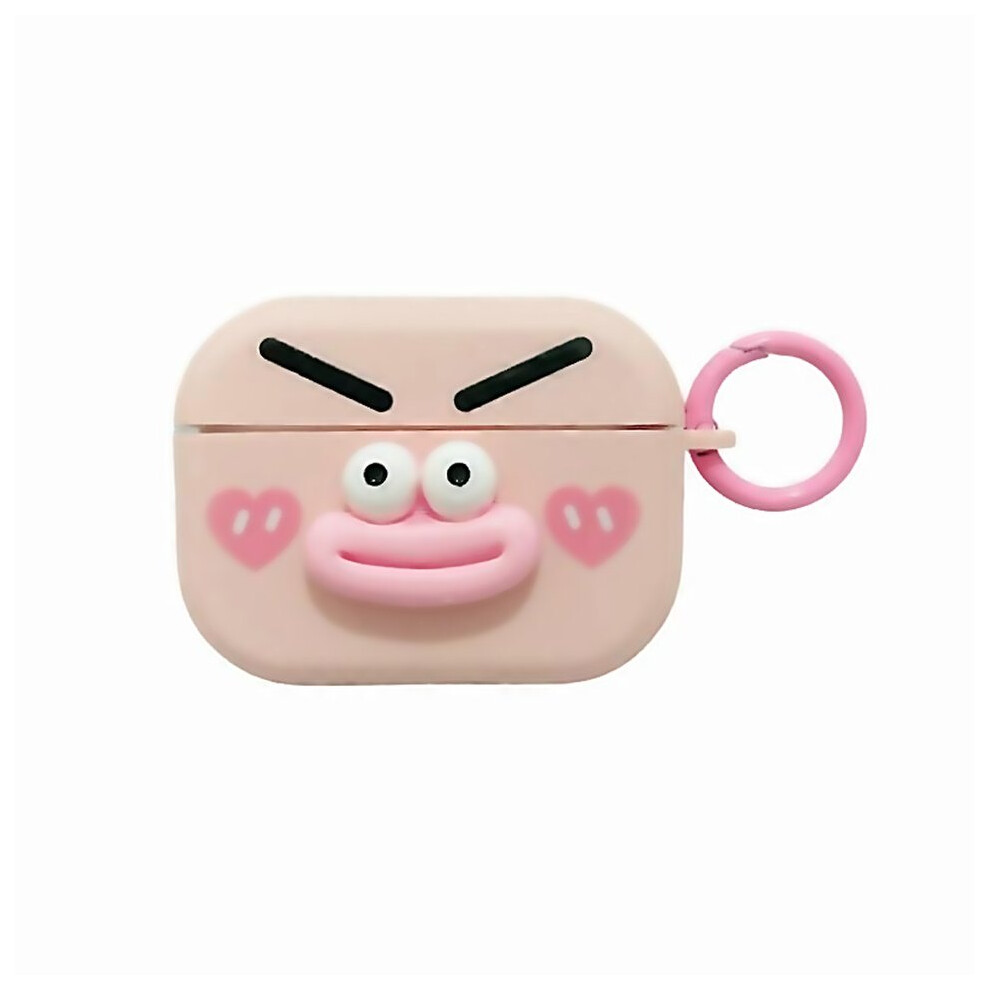 For Fresh 3D Emoticon Pattern Skin Feel Earbuds Box Pc Crafted With Attention To Detail Light 6000001626098