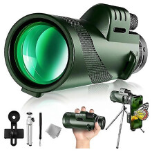 For 40x60 Outdoor Night Vision High Power Hd Monocular Standarduniversal Cliptripod
