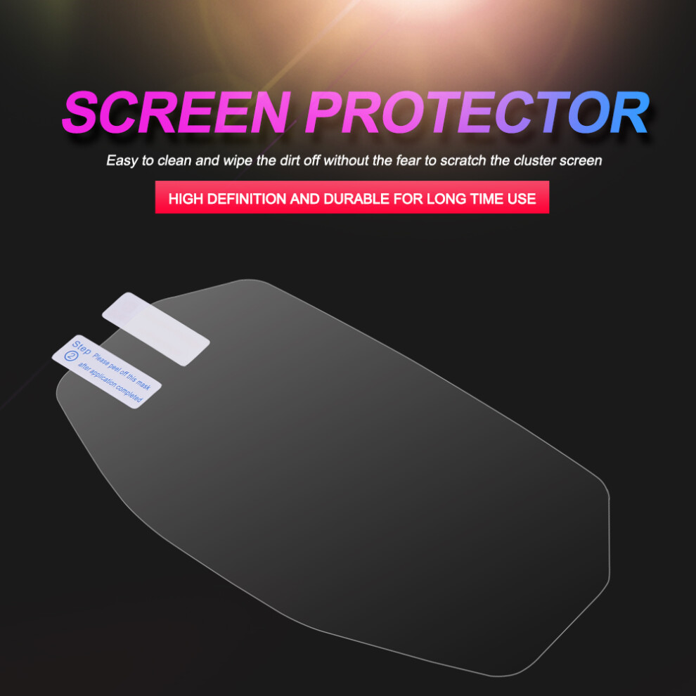 Cluster Scratch Protection Film For Ducati Monster 797/821/1200, Clear, 14.8Cm 7901350235353