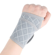 Carpal Tunnel Hand Strap Outdoor Grey Wrist Support Band Adjustable Guard Belt Sport Accessory