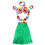 Hawaii Grass Skirt Set Met Elastische Taille Hula 10