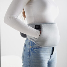 New Heated Waist Wrap - Grey With 3 Heat Settings