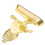 1St Universeel Motor Badge Gouden Front Decor Van 9