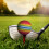 20St Duurzame Golfs Training Ball Rood Met Design 3