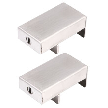 2 Unidades Cerraduras Para Ventanas Correderas Acero Inoxidable