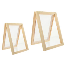 2 unidades marco de malla para fabricación de papel artesanal, kit diy
