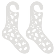 1 paar häkelsocken-formen aus acryl, sockenformer zum selbermachen