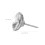 20pcs 25mm silver diamond for sofa headboard decor 2
