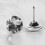 20pcs 25mm silver diamond for sofa headboard decor 7