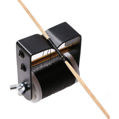 Bow Strings Serving Thread, 120 Yard/110m, 3-Strand 0.015-Inch Nylon Archery Bowstring For Various Bows, Black 1