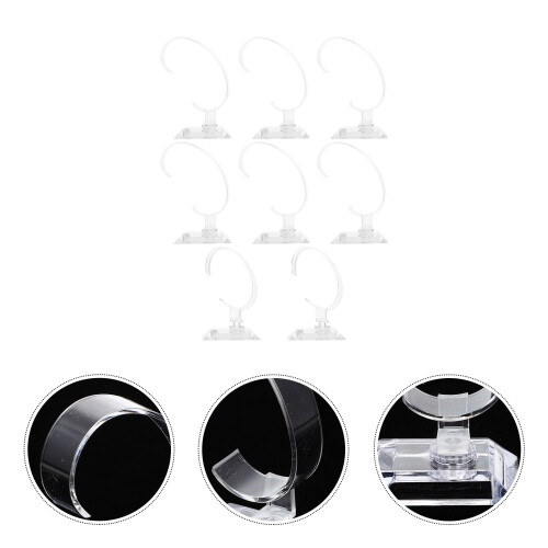 8pcs plastic watch holder display stand 2