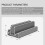 Laptop Stand Grey For Notebook 1pcs 6.3x2.6x1.9in 8