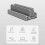Laptop Stand Grey For Notebook 1pcs 6.3x2.6x1.9in 6