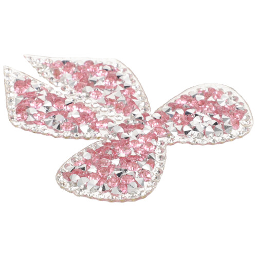 1Pink Strik Patch Strijk Decor En Kleding