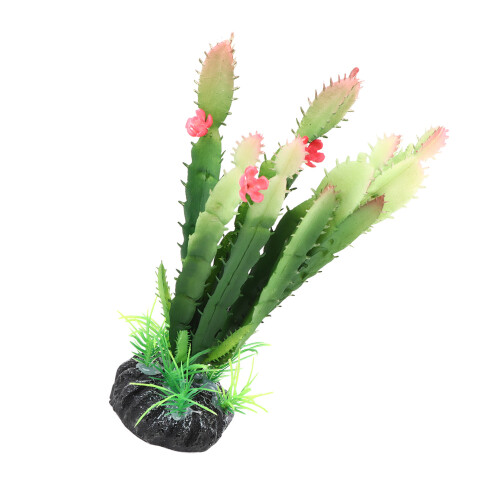 Simulation Kunststoff Kaktus Pflanze Terrarium 2