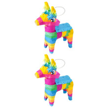 2 Unidades Piñata Mexicana Rellena De Dulces Para Fiesta Cinco De Mayo