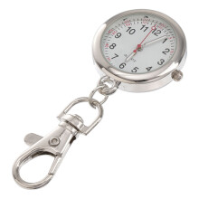 1Ud Reloj Colgante Enfermera Cuarzo Metal Plateado Acero Y Cristal
