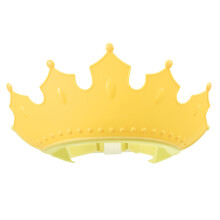 gorro infantil forma corona para champú, impermeable y ajustable