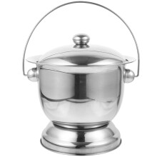 3 pinzas acero inoxidable para cocina y carne (plateado)
