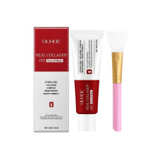 OUHOE Collagen Rape Mask (Including Tools) nourishes, moisturizes and softens the skin firms and enhances elasticity and natural shiny