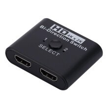 Bidirection Switcher 4K@60Hz HDMI Bidirectional Splitter Plug and Play For DVD HDTV TV Stick Monitors Projectors