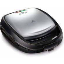 Crepera eléctrica - TEFAL - SW 342D38 - 700W - Antiadherente - Negro/Acero inoxidable