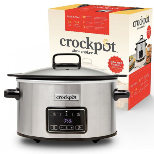 Crock-Pot Mijoteuse - Crock-pot - CSC112X - 3,5 Litres - Électrique - Commandes numériques 1