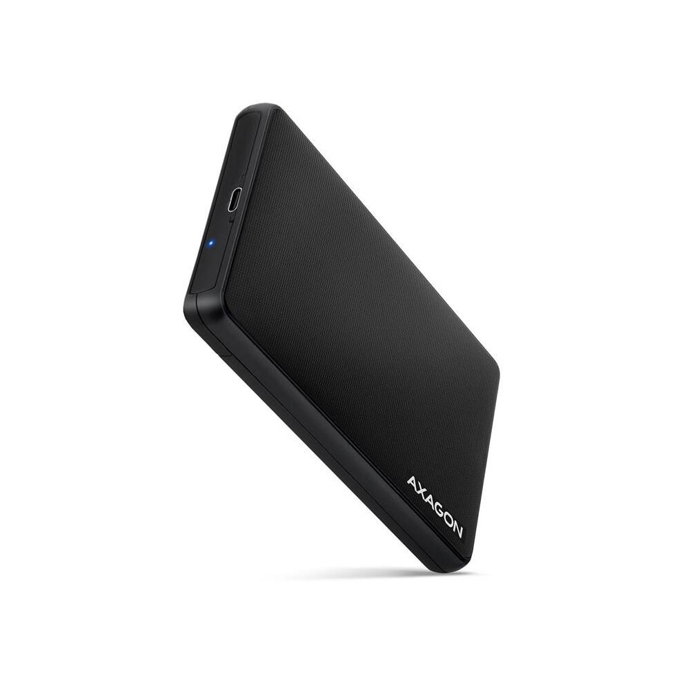 Axagon EE25-SLC externes 2,5"-Gehäuse, USB 3.0 / SATA III - USB-C (2.5"), Festplattengehäuse, Schwarz - Bild 4