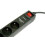 Gembird Surge protector  5 French sockets  3 m  black 3