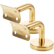 2Pièces Support De Rampe D'escalier En Acier Inoxydable Durable