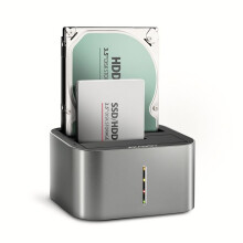 Dock Station - AXAGON - ADSA-DC - USB 3.2 Gen1 - SATA 6G - Yhteensopiva 2.5/3.5 tuuman kanssa
