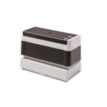Tampón preentintado - Brother - PR-4090B - Negro - 40 x 90 mm - Texto personalizado - Paquete de 6