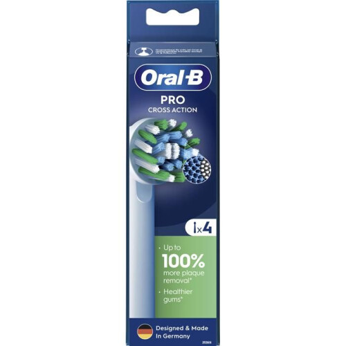 Oral-B Oral-B Pro Cross Action blanco, 4 unid.