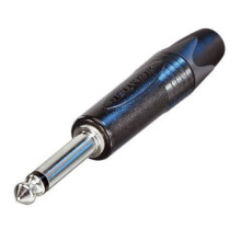 Neutrik NP2X-B Replacement Jack 6.35mm 1/4 Mono Metal Jack Plug Nickel