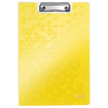 A4-Clipboard - LEITZ - 41990016 - Polyfoam-Abdeckung - Gelb - Ergonomisch