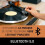 Platine vinyle avec 4 haut-parleurs intégrés et réception Bluetooth Bois 3