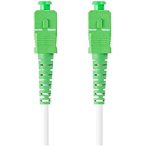 Cable - Lanberg - Mono SC/APC-SC/APC - 2,5m - Simplex - G657A2 - LSZH Blanco