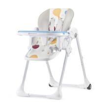 Seggiolone YUMMY - KINDERKRAFT - Multicolore - Regolabile - Tavoletta removibile - Ruote