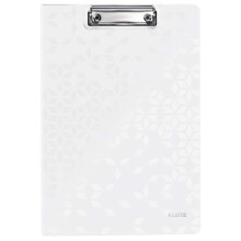 A4-Clipboard - LEITZ - 41990001 - Polyfoam-Abdeckung - Ergonomisches Design - Weiß
