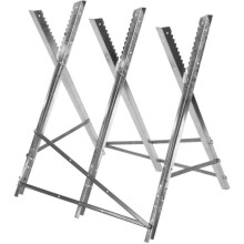 Caballete de sierra - Güde - GSB 600-680 - Altura de trabajo ajustable - Fijación para madera hasta 300mm
